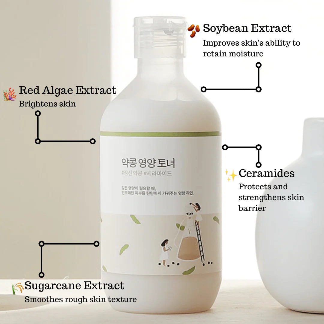 Soybean Nourishing Toner by Round Lab