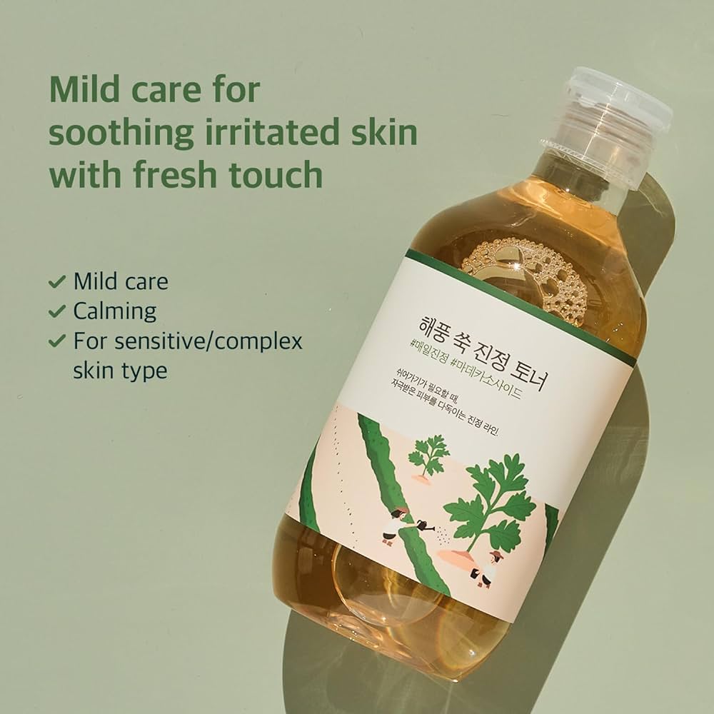 Mugwort Calming Toner by Round Lab