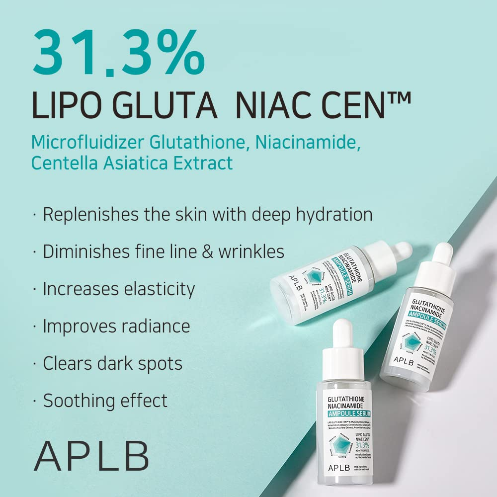 Glutathione Niacinamide Ampoule Serum by APLB