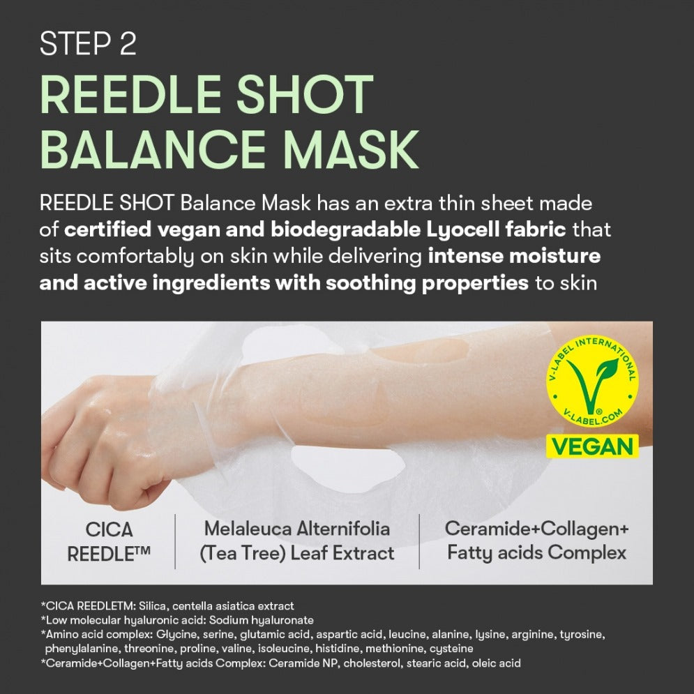 Двухступенчатая маска Reedle Shot 100 от VT Cosmetics