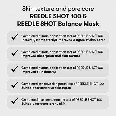 Двухступенчатая маска Reedle Shot 100 от VT Cosmetics