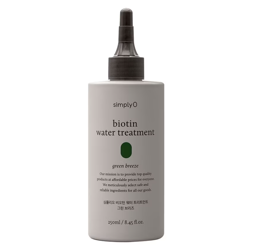 Biotin Water Treatment for Hair Loss by SimplyO