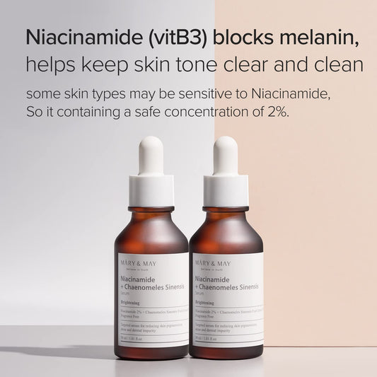 Serum Niacinamide + Chaenomeles Sinensis by Mary&May