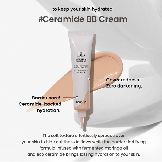 BB cream Moringa Ceramide with SPF 30 PA+++ by Hemish