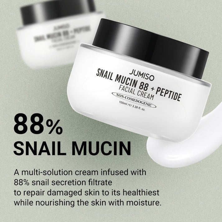 Snail Musin  88 + Peptides Facial Cream by Jumiso