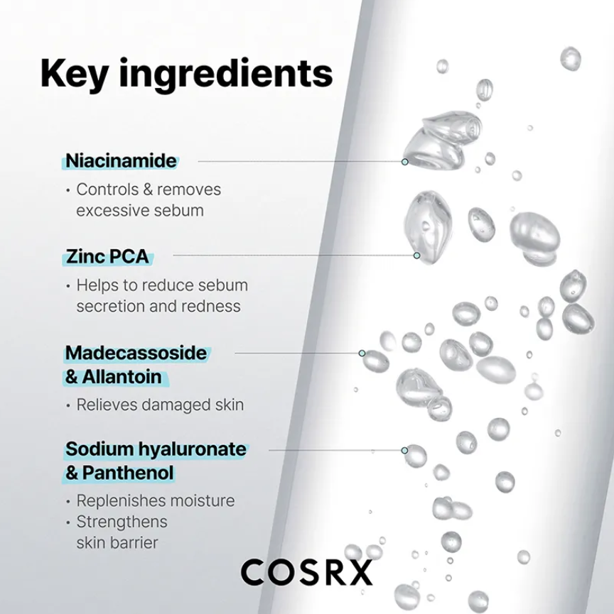 Low pH Niacinamide Micellar Cleansing Water - Sunscreen & Make Up Remover for Sensitive Skin by Cosrx