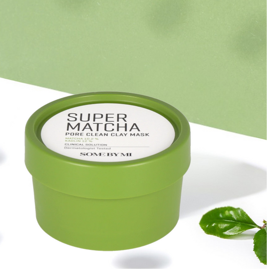 Μάσκα Αργύλου για Βαθύ Καθαρισμό με Super Matcha από την Some by mi