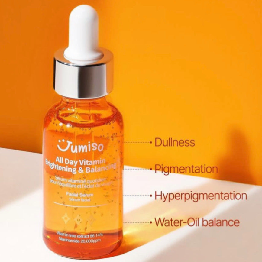 All day vitamin brightening and balancing serum by Jumiso