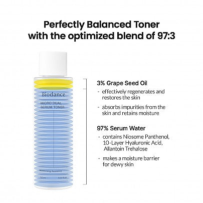 Micro Dual Serum Toner by Biodance